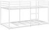 vidaXL Etagenbett ohne Matratze Weiß 80x200 cm Stahl 4019882 Bild 4