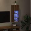 vidaXL Wandmontierter TV-Schrank Artisan-Eiche 30,5 x 30 x 90 cm 882950 Bild 5