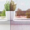 vidaXL Voile Vorhänge mit Schlaufen 2 Stk. Lila 140x245 cm 4102294 Bild 3