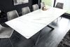 riess-ambiente Esstisch ALPINE 160-200cm weiß / schwarz · bis 8 Personen (Einzelartikel, 1-St), Keramik · ausziehbar · Metall-Gestell · Marmor-Design · Industrial Bild 3