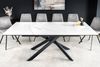 riess-ambiente Esstisch ALPINE 160-200cm weiß / schwarz · bis 8 Personen (Einzelartikel, 1-St), Keramik · ausziehbar · Metall-Gestell · Marmor-Design · Industrial Bild 2