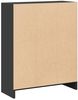 vidaXL Bücherregal Schwarz 60x24x76 cm Holzwerkstoff 800856 Bild 5