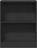 vidaXL Bücherregal Schwarz 60x24x76 cm Holzwerkstoff 800856 Bild 4