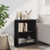 vidaXL Bücherregal Schwarz 60x24x76 cm Holzwerkstoff 800856 Bild 3