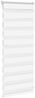 vidaXL Doppelrollo Weiß 55x100 cm Stoffbreite 50,9 cm Polyester 4014720 Bild 3