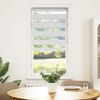 vidaXL Doppelrollo Weiß 55x100 cm Stoffbreite 50,9 cm Polyester 4014720 Bild 2