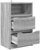 vidaXL Nachttische 2 pcs Graues Sonoma 40 x 30 x 467 cm Holzwerkstoff 888920 Bild 5