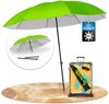 Styngard Sonnenschirm Reise Sonnenschirm Nizza, LxB: 180,00x155,00 cm, mit UV Schutz 50+ - Strandschirm Sonnenschirm Strand mit Abspannleinen Bild 2