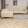 Bronx71 Ecksofa Vegas Samt beige links/rechts Bild 5