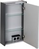 Fackelmann DENVER LED Spiegelschrank 42 cm breit, Anthrazit Bild 2