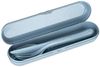 Koziol Besteck Etui + Besteckset Klikk Ready, Biozirkulärer Kunststoff, Nature Flower Blue, 7070716 Bild 2