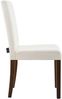 Esszimmerstuhl DALAN - Cord Creme 41x47x91 cm Antik-Dunkel | Essstühle Esszimmerstühle Küchenstühle Wohnzimmerstühle Bild 5