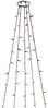 Hängende LED Christbaum Lichterkette 150 bernsteinfarbene LED´s - "Baummantel" Bild 2