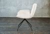 KAWOLA Stuhl NEW CHARME Drehstuhl Esszimmersessel Cord weiß 87 x 66 x 59 cm Bild 4
