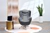 Happy Home Relaxsessel Elektrischer Massagesessel mit Hocker 110 x 68 x 110 cm - Grau Bild 2