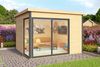Lasita Maja Gartenhaus Domeo 1-4 Gartenhaus aus Holz Holzhaus mit 44 mm Wandstärke Blockbohlenhaus mit Montagematerial Bild 3