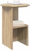 vidaXL Beistelltisch Sonoma-Eiche Ø 39,5 x 55 cm Holzwerkstoff 8001039 Bild 3