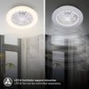 Briloner Leuchten LED Deckenleuchte PAFO, dimmbar über Fernbedienung, LED fest integriert, warmweiß - kaltweiß, 38 x 14 cm (DxH), Schlafzimmer, Wohnzimmer, Esszimmer, Flur, Küche Bild 4