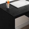 vidaXL Schreibtisch Schwarz Eichen-Optik 90 x 49 x 75 cm Holzwerkstoff 869267 Bild 4