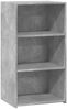 vidaXL Sideboard Betongrau 50x41x93 cm Holzwerkstoff 846365 Bild 2