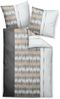 Janine Bettwäsche Milano 45026 07 Kaffee Mako Satin 155 x 220 + 80 x 80 cm Bild 2