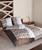 Janine Bettwäsche Milano 45026 07 Kaffee Mako Satin 155 x 220 + 80 x 80 cm Bild 3