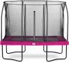 Salta 'Comfort Edition Standard' Trampolin inkl. Sicherheitsnetz, rechteckig, pink, 214 x 305 cm