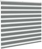 vidaXL Doppelrollo Dunkelgrau 155x150 cm Stoffbreite 150,9 cm Polyester 4014142 Bild 3