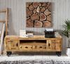 RUSTIC Lowboard Lackiertes Mangoholz Natur Bild 2