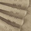 Hammetex 6 teiliges Handtuch Set, 100% Baumwolle Weich Saugstark Qualität Handtücher Set, 2 Badetücher 70x140 cm, 4 Handtücher 50x100 cm, Beige Bild 4