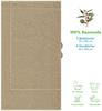 Hammetex 6 teiliges Handtuch Set, 100% Baumwolle Weich Saugstark Qualität Handtücher Set, 2 Badetücher 70x140 cm, 4 Handtücher 50x100 cm, Beige Bild 2