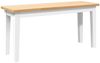 vidaXL Bank 90 cm Massivholz Gummibaum 4102596 Bild 2