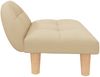 vidaXL Hundebett Dunkelgrau 70x52x30 cm Stoff, Creme Bild 4