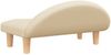 vidaXL Hundebett Dunkelgrau 70x52x30 cm Stoff, Creme Bild 5