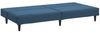 vidaXL Schlafsofa 2-Sitzer Blau Samt 375925 Bild 5