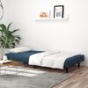 vidaXL Schlafsofa 2-Sitzer Blau Samt 375925 Bild 3