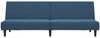 vidaXL Schlafsofa 2-Sitzer Blau Samt 375925 Bild 4