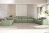 Sessel Designersessel CELES PREMIUM in Stoff Sven Hellgrün Bild 2