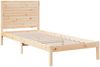 vidaXL Massivholzbett Extra Lang ohne Matratze 90x210 cm 3309295 Bild 3