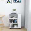 vidaXL Rollschrank Weiß 60x35x75 cm Holzwerkstoff 808449 Bild 3