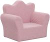 vidaXL Kindersofa Rosa Weich Plüsch 357045 Bild 2