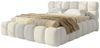 yourhouse24 Polsterbett Boston Slim Bouclé kompaktes Wolkenbett mit Bettkasten, Bubble-Optik & Japandi Bild 3
