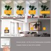 ZMH LED Deckenleuchte Dimmbar Fernbedienung Deckenlampe 35W Modern Flach Rund 41CM Bild 4