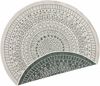 HANSE Home Teppich Porto Wendeteppich, rund, Höhe: 5 mm, In-& Outdoor, Wetterfest, Balkon, Garten, Wohnzimmer, Wasserfest Bild 2
