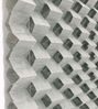 K-home Klemmfix Plissee 3D-Effekt Grau 30x130 cm Bild 2