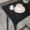 vidaXL Nesting Couchtisch 3 pcs Schwarz Eichen-Optik Holzwerkstoff 883533 Bild 4