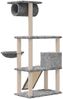 vidaXL Kratzbaum mit Sisal-Kratzsäulen Hellgrau 131 cm 171604 Bild 5