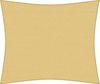 sunprotect 12030 Professional Sonnensegel, 4 x 3,5 m, Rechteck, wind- & wasserdurchlässig, beige Bild 3