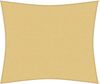 sunprotect 12030 Professional Sonnensegel, 4 x 3,5 m, Rechteck, wind- & wasserdurchlässig, beige Bild 4