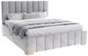 thematys Polsterbett 90x200–180x200 cm – Samt Velours, Bett mit Bettkasten & Lattenrost (Optional mit 28 cm H3/H4 Taschenfederkern oder 23 cm Taschenfederkern-Matratze H2, hydraulisches Stauraumbett) Bild 4